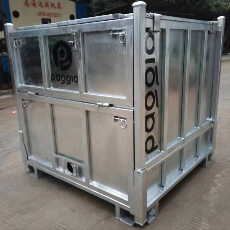 Galvanized Metal Pallet Box